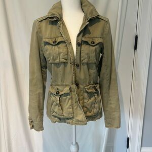 Da Nang army green cargo jacket